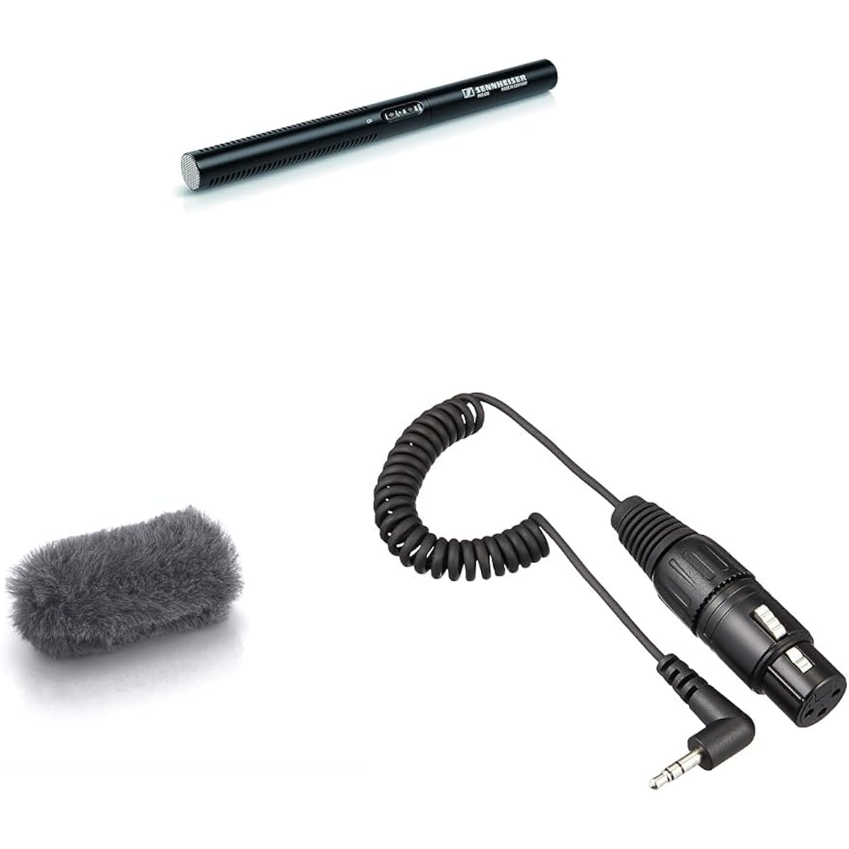 [Set purchase] Sennheiser MKE 600 Gun Microphone XLR [Domestic genuine product] + Sennheiser MZH 600 (MKE 600 accessory) [Domestic genuine product] 505454 + Sennheiser KA 600 (MKE 600 accessory)