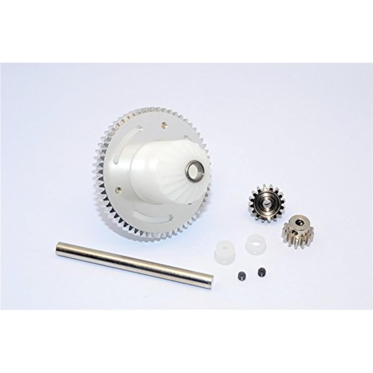 RC Spare Parts Tamiya CC01 Upgrade Parts Main Gear Set Silver