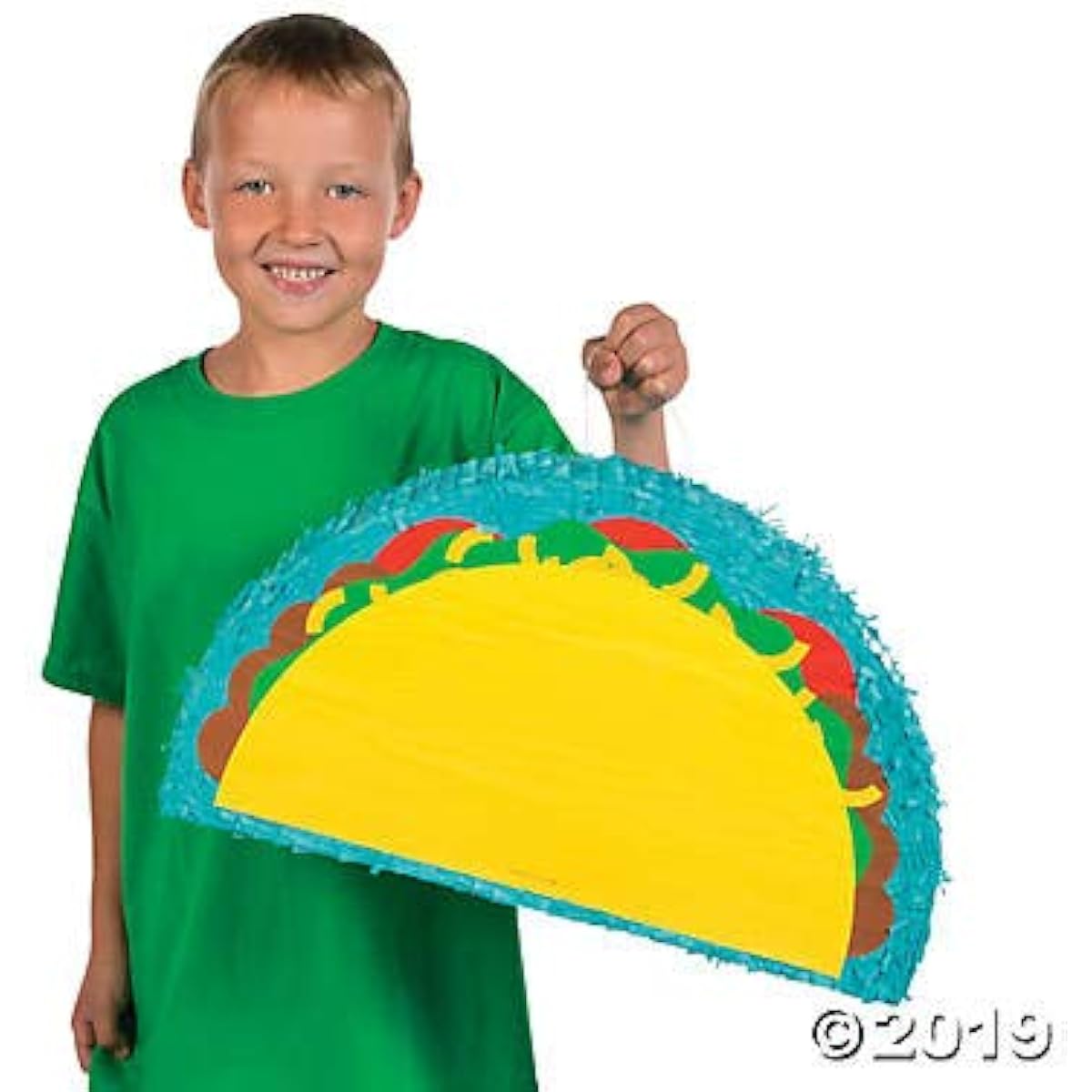 Fun Express Taco Piñata for Cinco de Mayo Party Decoration General Decoration Pinata Cinco de Mayo 1 Piece