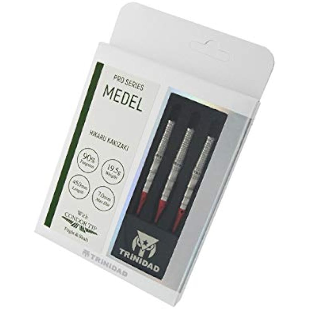 TRiNiDAD PRO Medel Dart Barrel Trinidad Pro Medel Yo Kakizaki Player Model 2BA Kakki