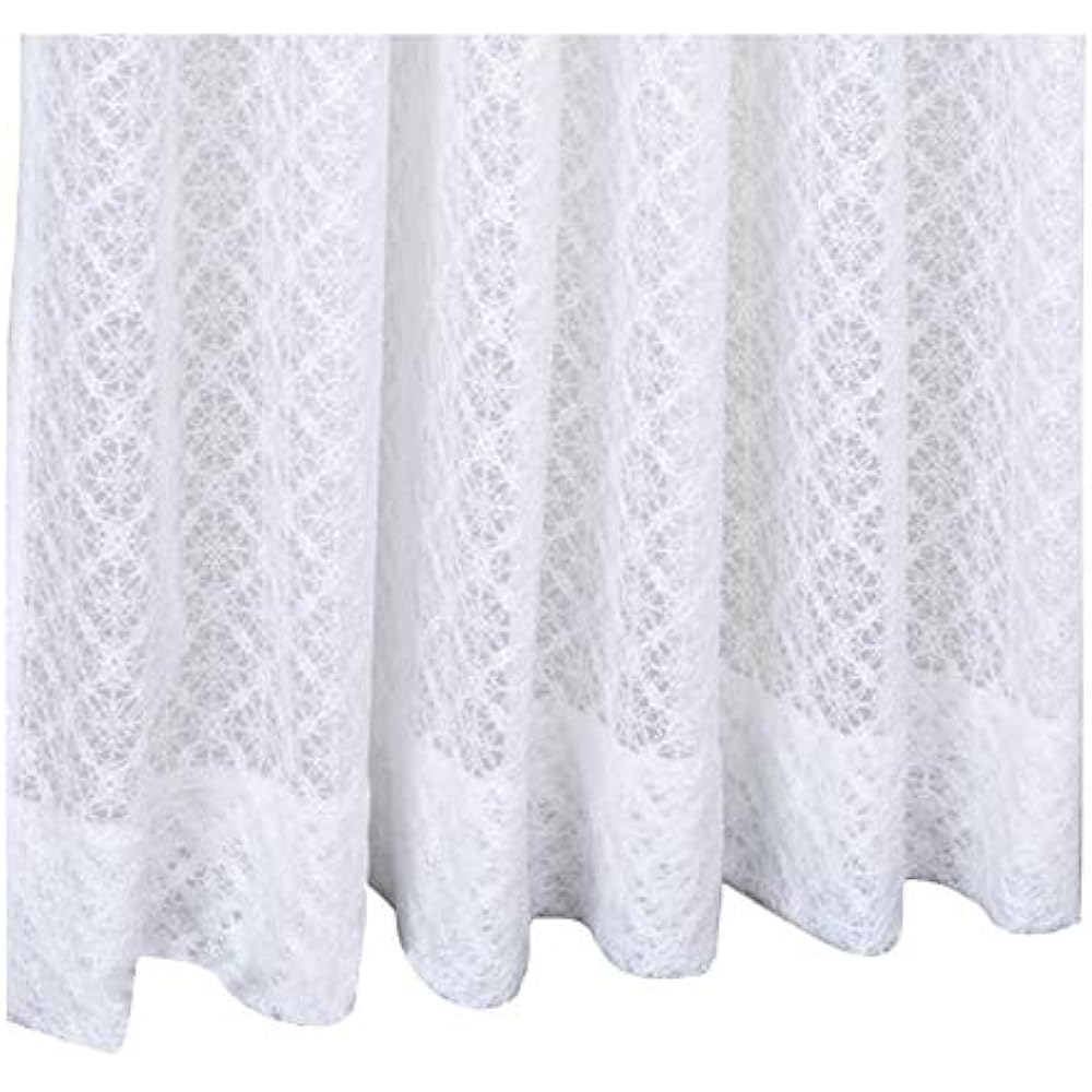 Kawashima Textile Cercon Filmo Lace Curtain 1.5x Folded Lace 1 Piece 150 x 223cm DC1047S I Ivory