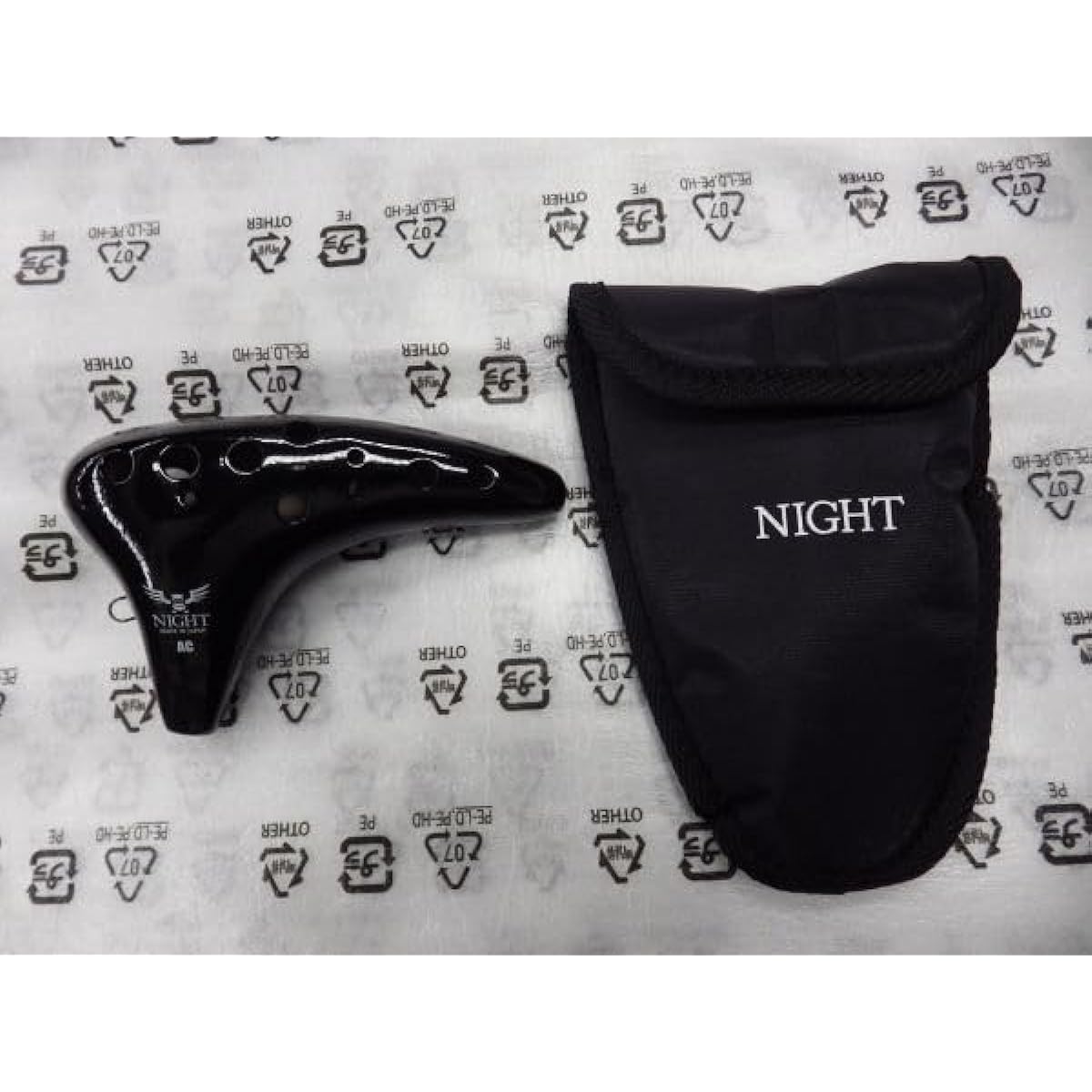 Made in Japan NIGHT Ocarina Recommended for beginners CLASSIC Alto C Key Black