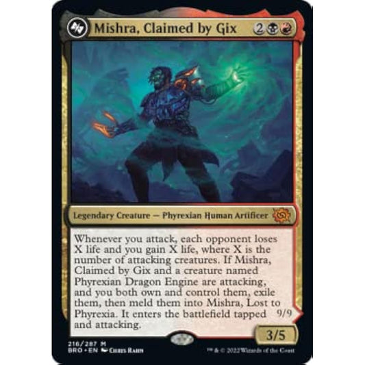 Magic: The Gathering - Mishra, Gix (216) - Brother's War