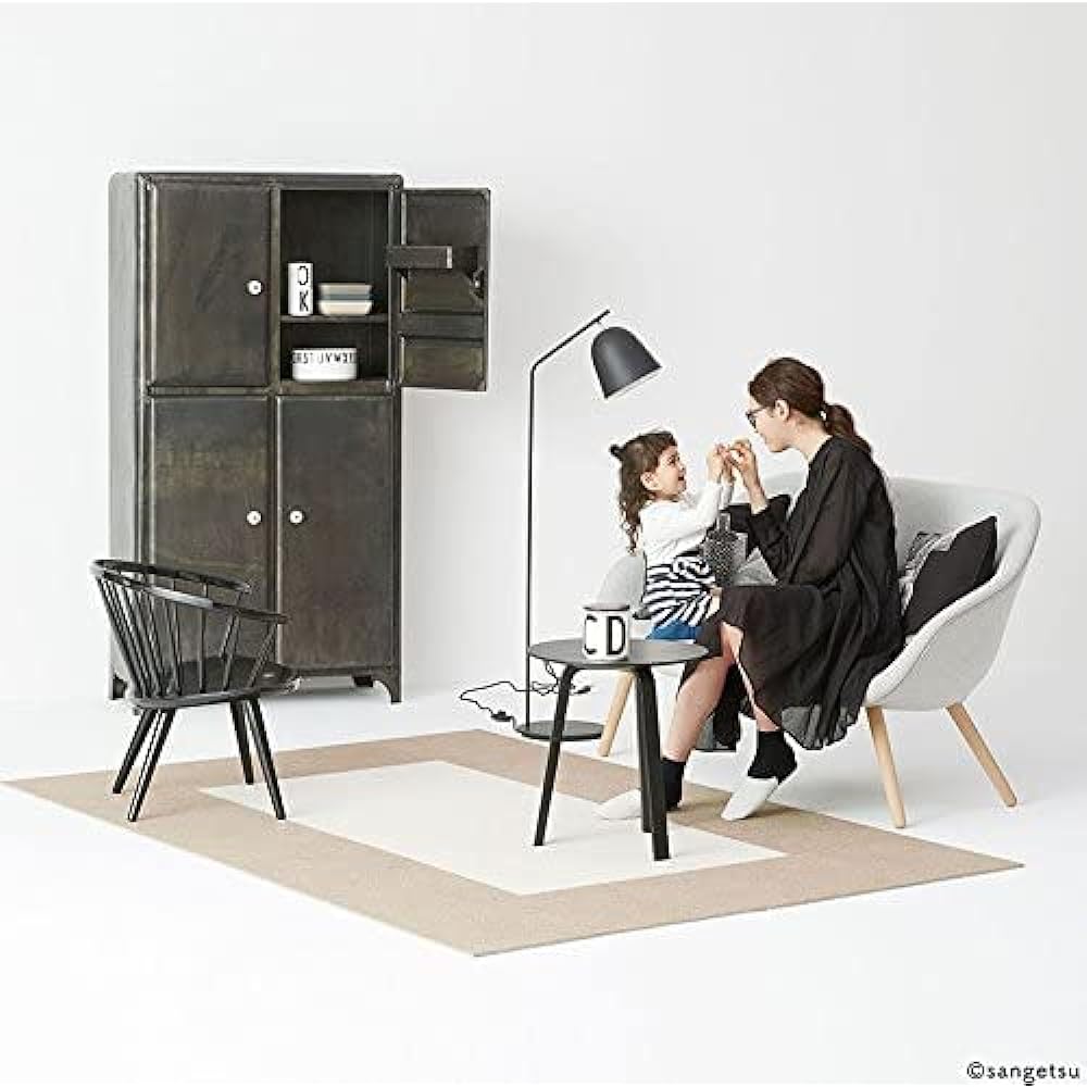 Sangetsu KIT60 Carpet Tile Style Kit 40cm x 40cm x 8.2mm Cinnamon 10 pieces