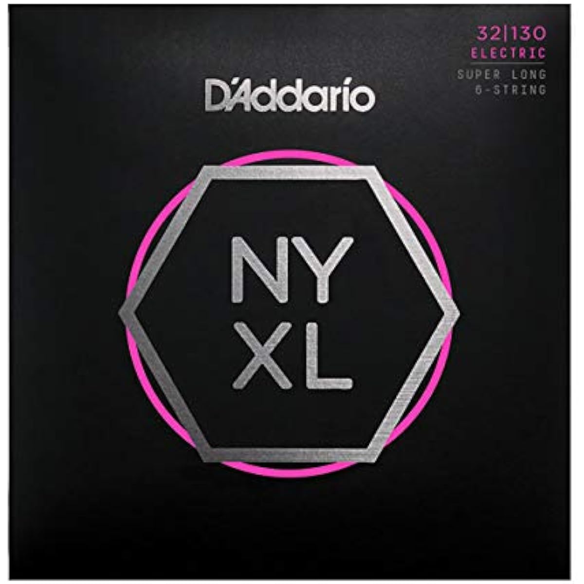 DADDARIO 6-string electric bass strings NYXL32130SL Super Long Scale Regular Light 6-Strings 32-130
