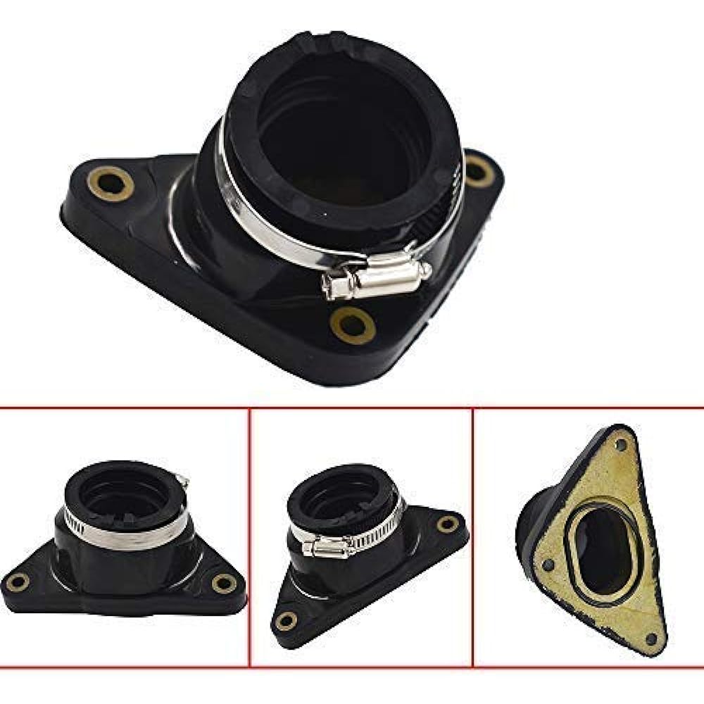 Labwork Carburetor Intake Manifold Boot with Clamp for Honda Sportrax 400 TRX400EX 1999-08