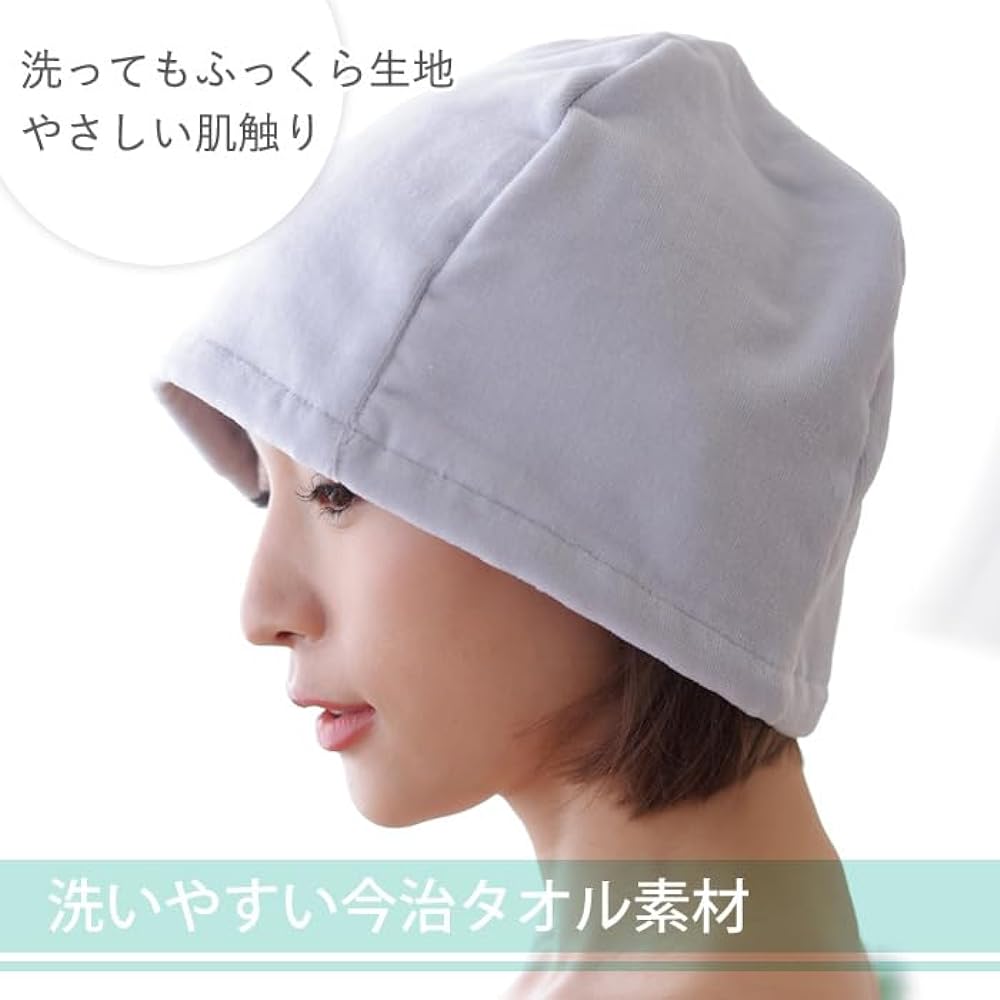 [Lulu&berry] Sauna Hat, Imabari Towel, Sauna Towel, Hat, Imabari, Large Cap, Made in Japan, Men's, Women's, Washable, Sauna Goods, 100% Cotton, Prevents Hot Flashes, Prevents Hair Damage, Dalmatian, L Size