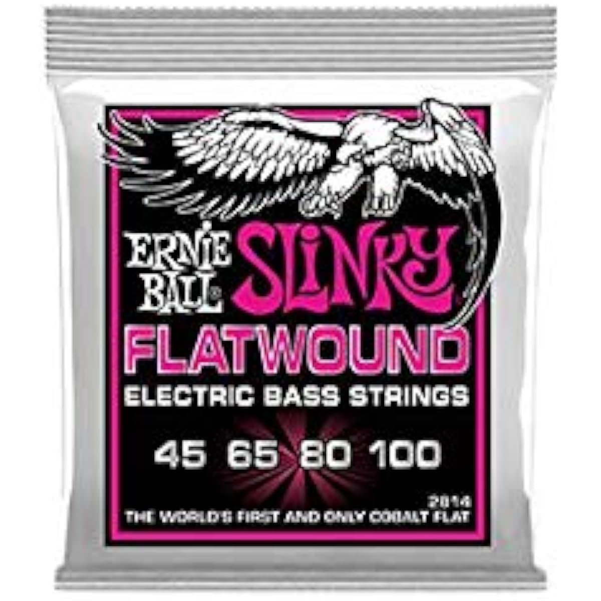 ERNIEBALL Bass Strings SLINKY FLATWOUND SUPER 45-100