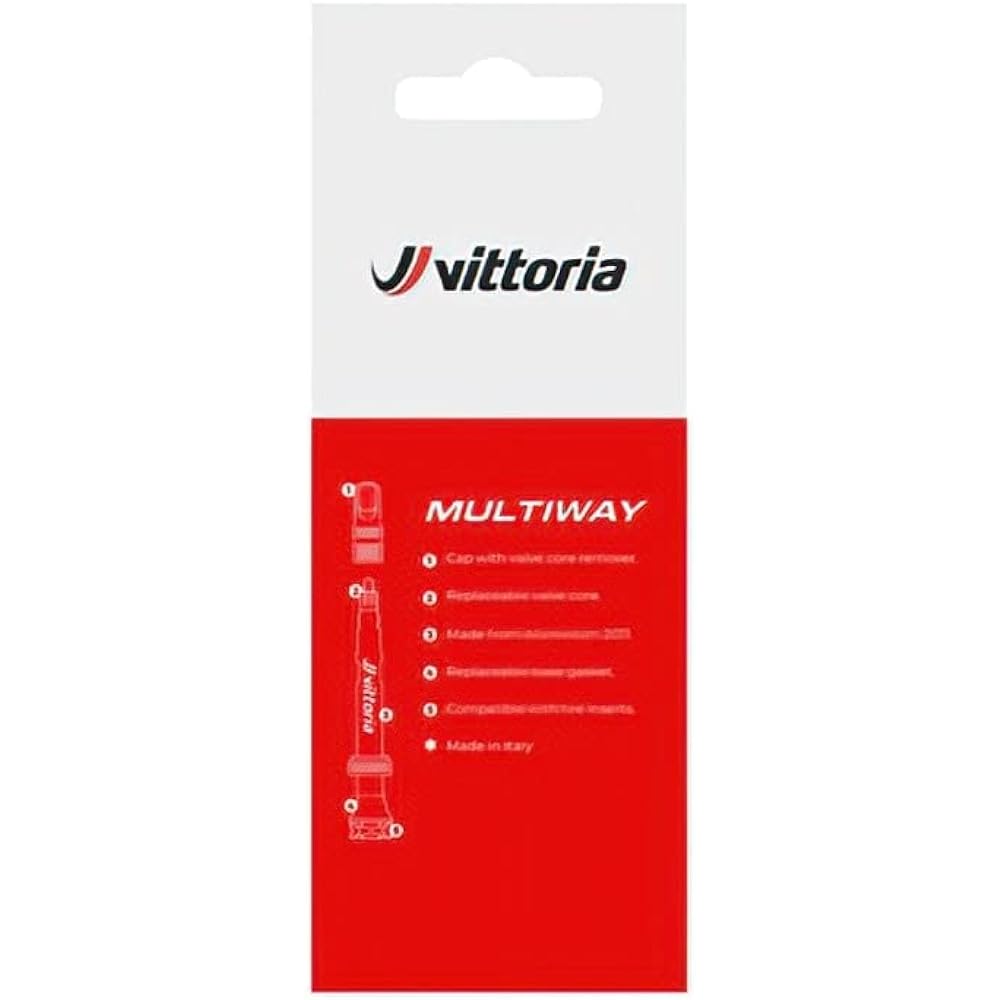 Vittoria Multiway Tubeless Valve [Multiway Tubeless Valve] 2 pieces