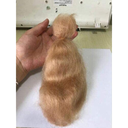 Anano Reborn Doll Mohair Blonde Reborn Doll Hair Routing Mohair Doll Hair for