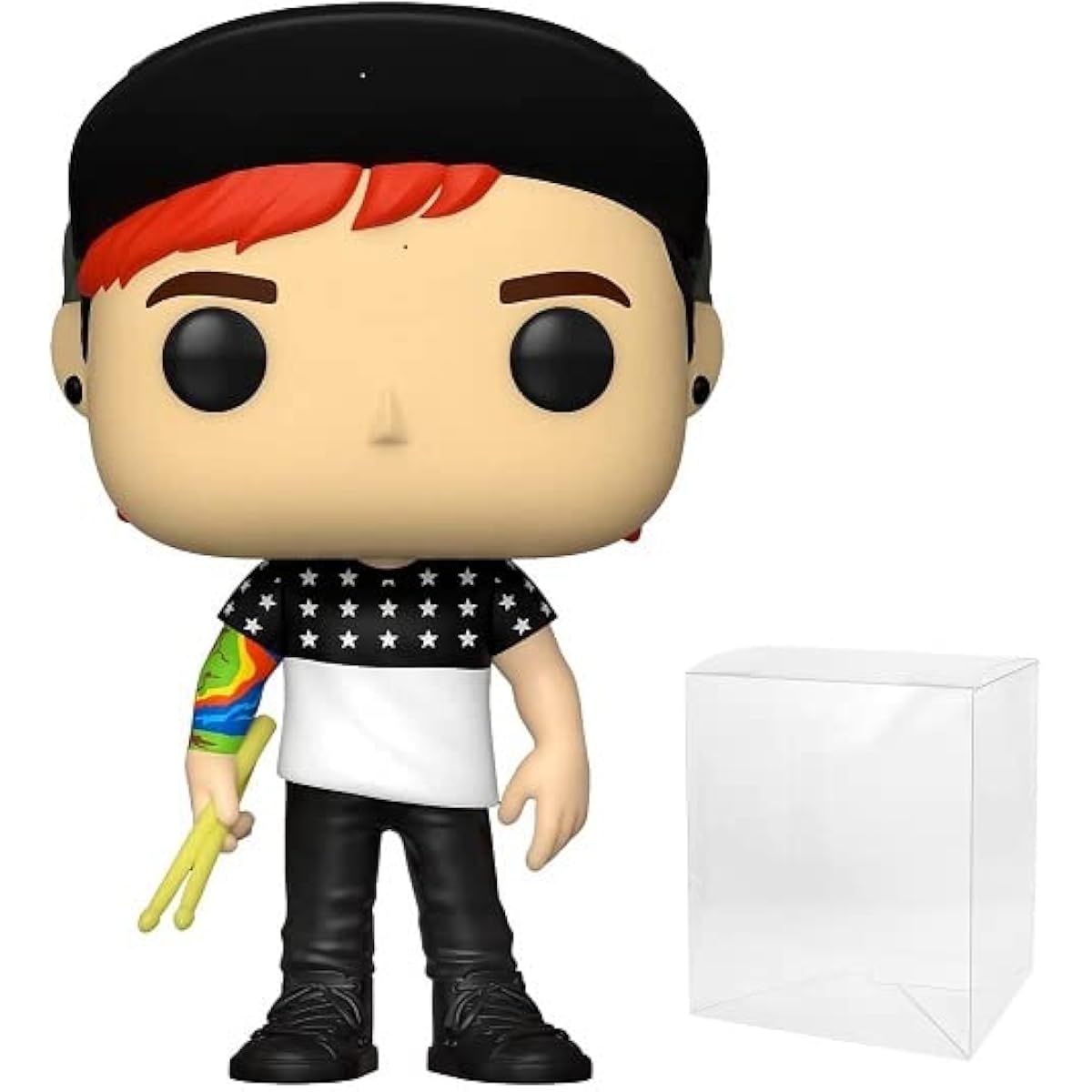 POP Rocks! Bundle: Stress Out Joshua Dun Vinyl Pop with Compatible Ecotech Protector Case