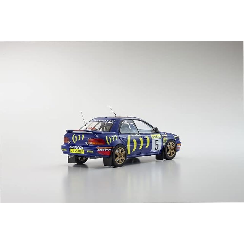 Kyosyo Original 1/18 Subaru Impreza 1995 Monte Carlo #5 Completed Product