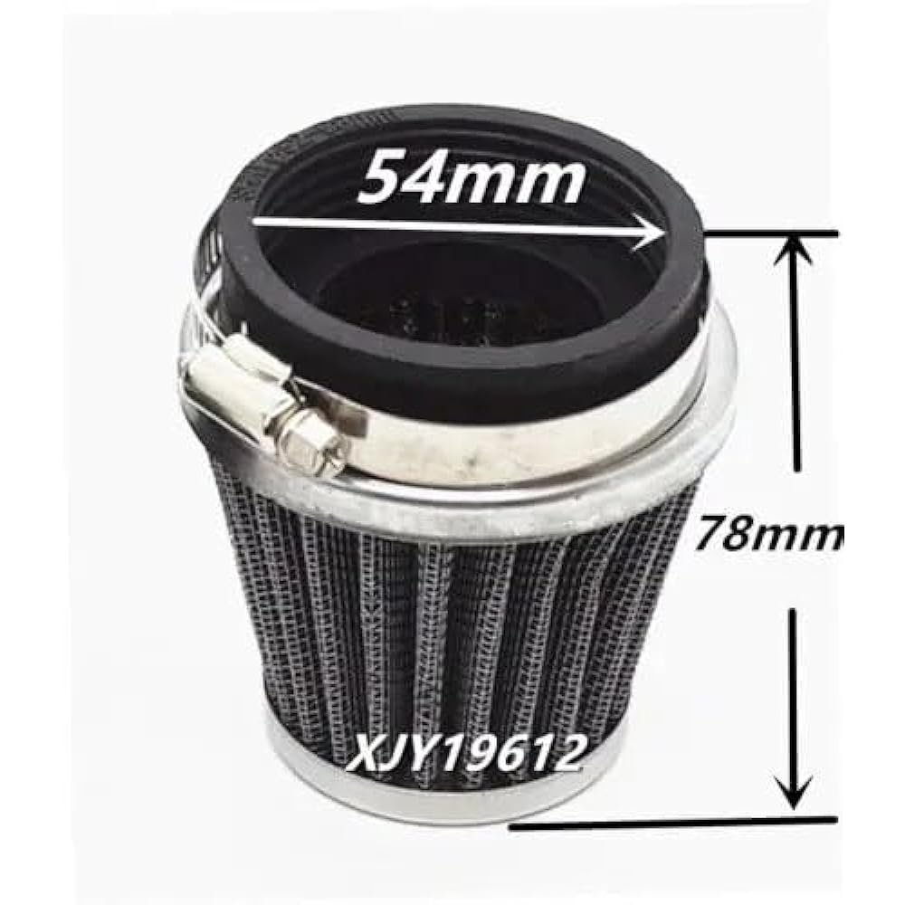 4x 54mm Air Filter Y XS1100 FJ1100 FZR1000 FJ1200 XJR1200 XJR1300 Fits ZX750 KZ750E GPZ750 KZ1000J KZ1000 Spare Parts Replacement