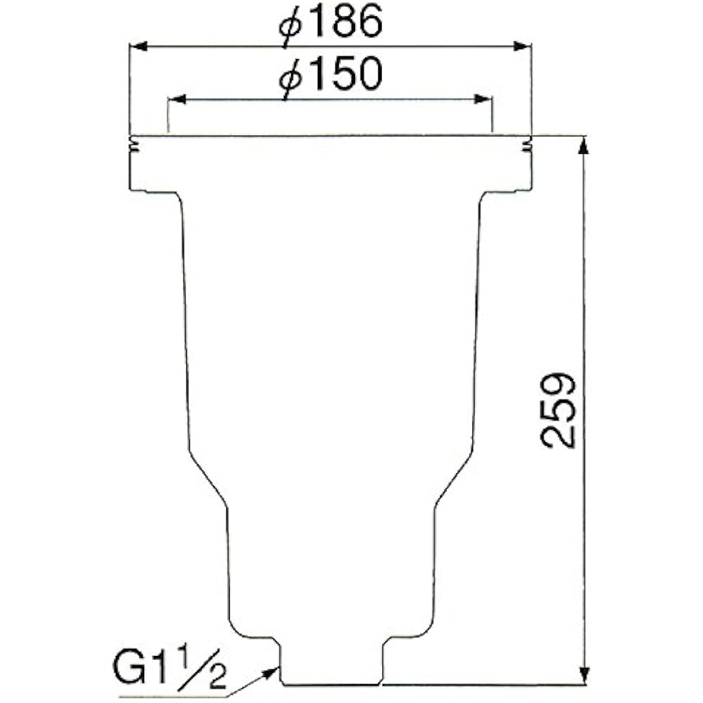 MIYAKO Sink Trap M14J