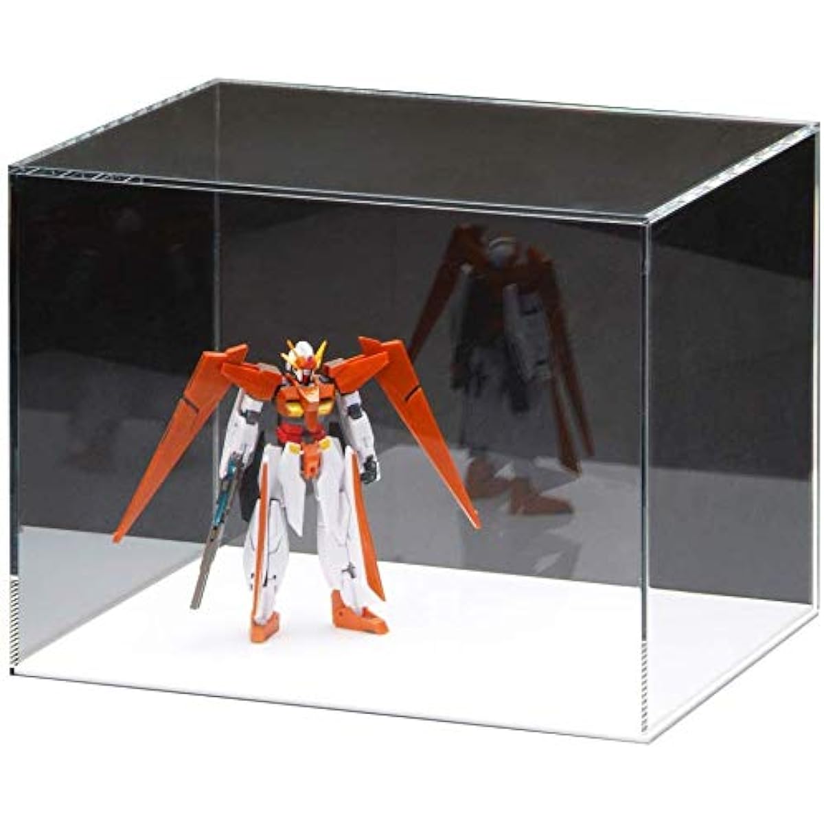 misorato W500H4000D300 [Free size adjustment] Transparent acrylic case (white base) Made with Japanese acrylic panels Collection case, display case, figure case, doll case (for Hina dolls, May dolls, welcome dolls)