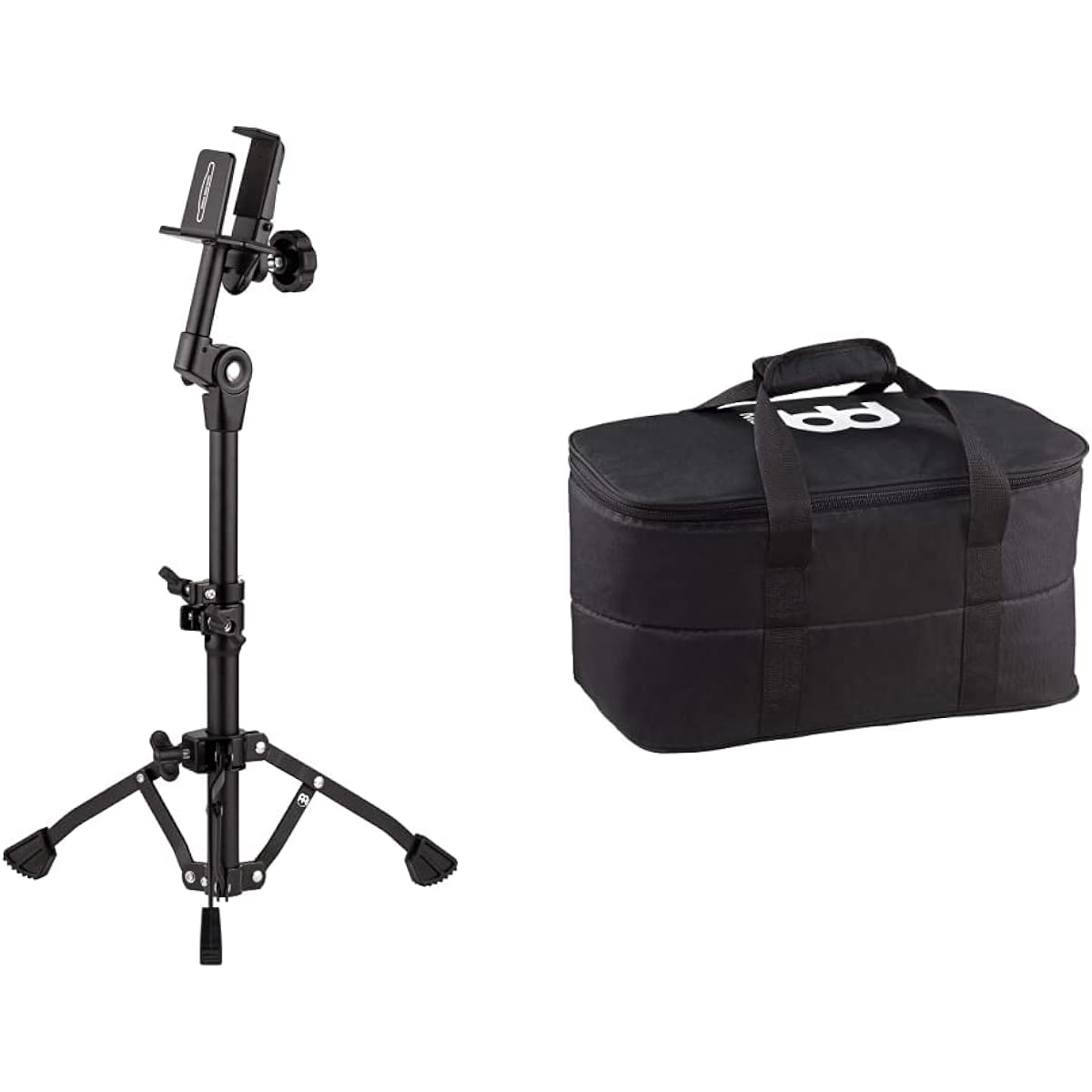 [Set purchase] MEINL Percussion Bongo Stand Cajon Height Bongo Stand THBS-S-BK [Domestic genuine product] & Percussion Bongo Bag Bongo Gig Bag MSTBB1 [Domestic genuine product]