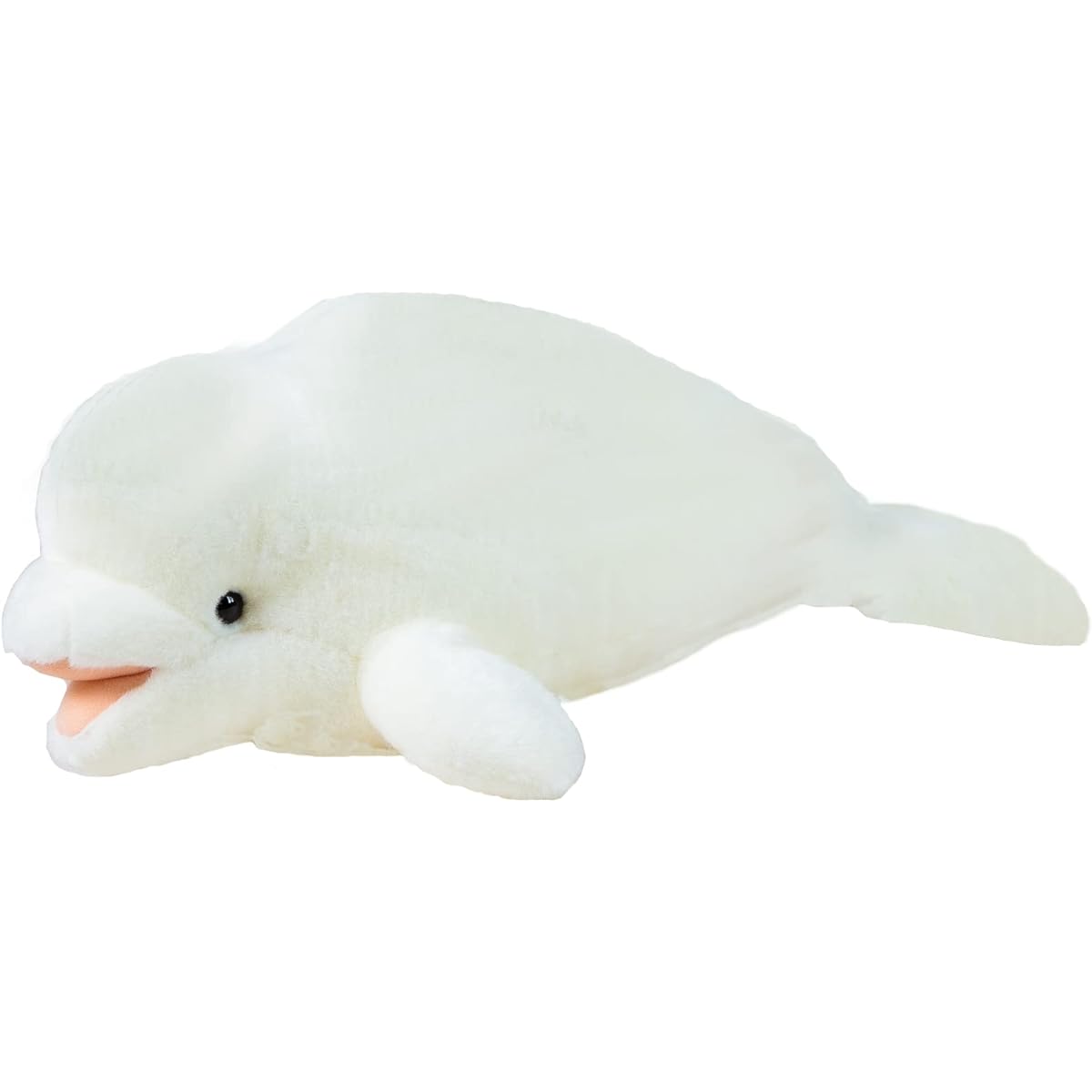 Beluga Plush Whale Stuffed Animal Cute White Big Whale Stuffed Sea Sea Animal Toy (White) (9 Inch)