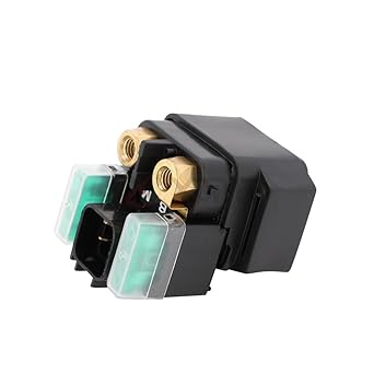Starter Relay Motorcycle Electric Starter Solenoid Relay with Plug for Suzuki VL800 DL1000 GSX600F SV650 SV650S SV1000 SV1000S AN400 2003-2009