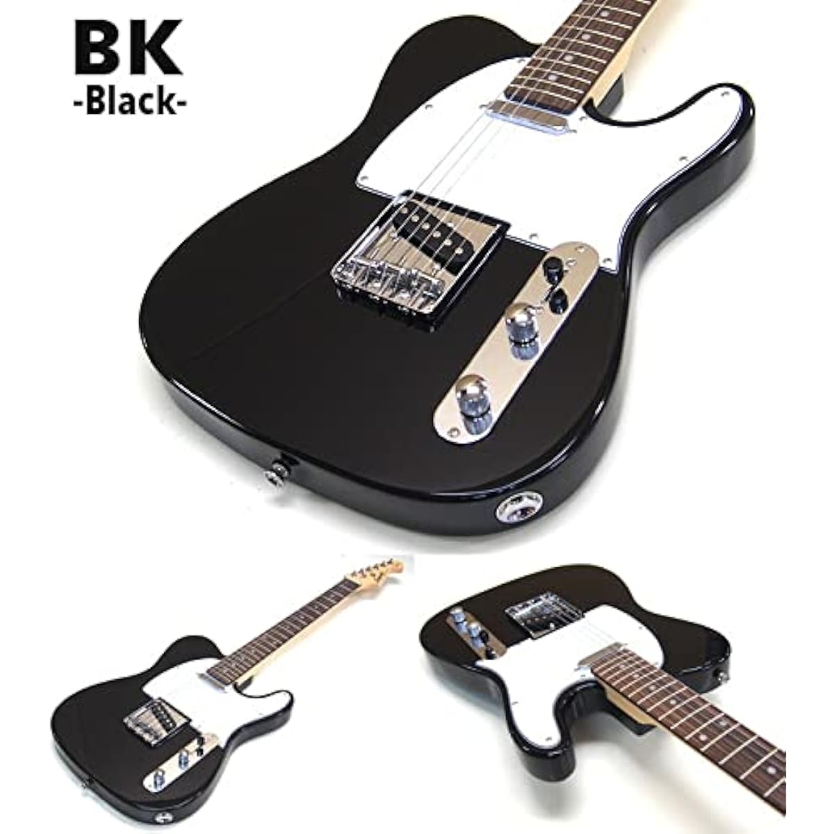 Electric guitar beginner set Telecaster type mini amplifier 9-piece set Legend LTE-Z BK/R [98765]