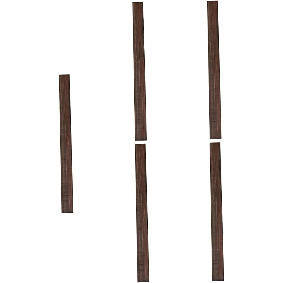 VICASKY 5pcs Fretboard Guitar Parts Art Accessories Guitar Fretboard Wood Fretboard Acoustic Creative Guitar Finger Plate Guitar Accessories Handle Rosewood