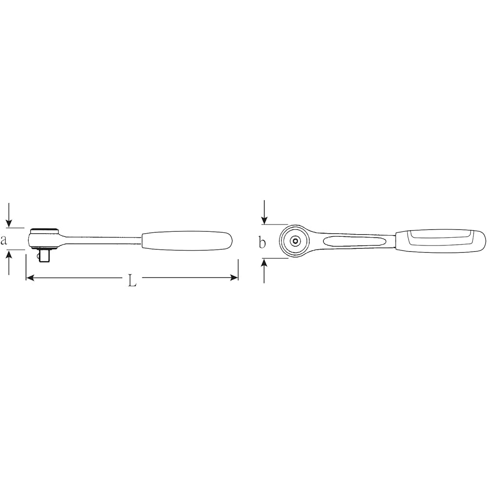 STAHLWILLE 3/8SQ ratchet handle 435