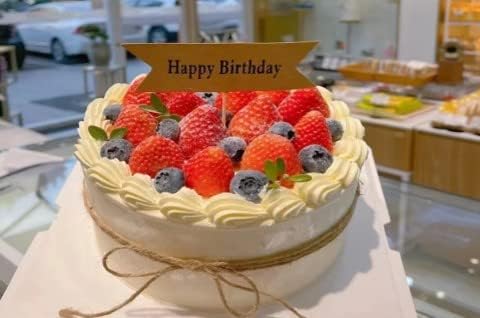 Felizly Food Sample Cake Strawberry Shortcake Sweets [Birthday Cake]