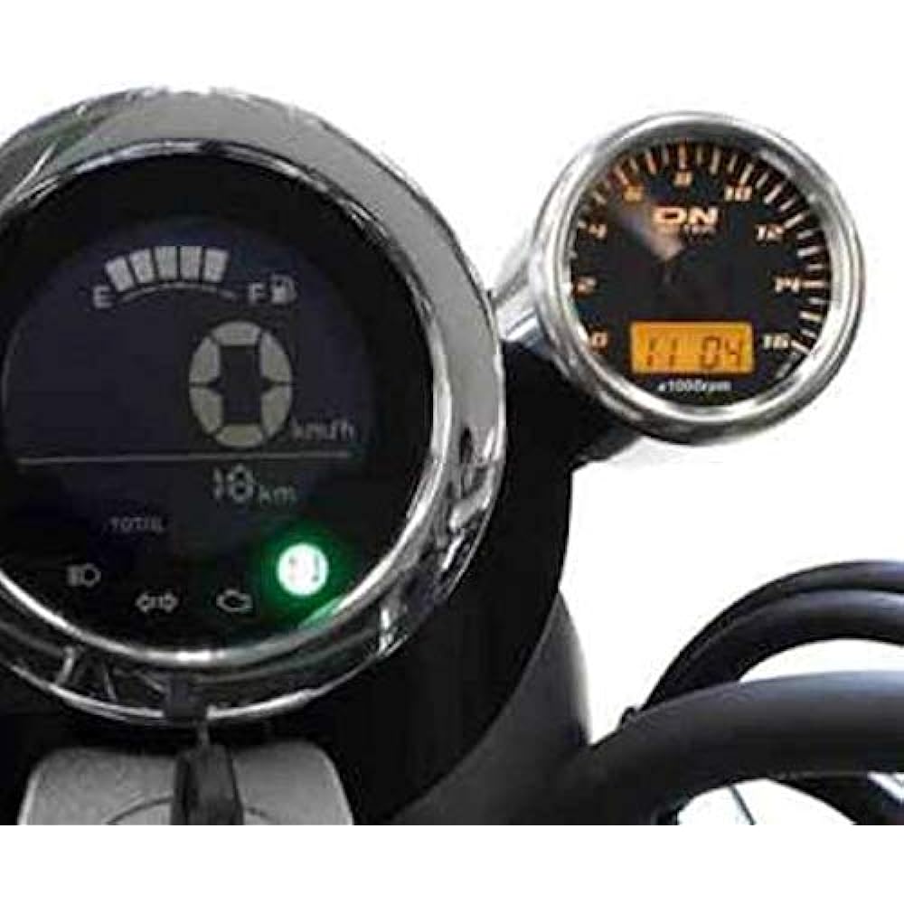 Special parts TAKEGAWA φ48 small DN tachometer kit (orange LED) Monkey 125 05-05-0072