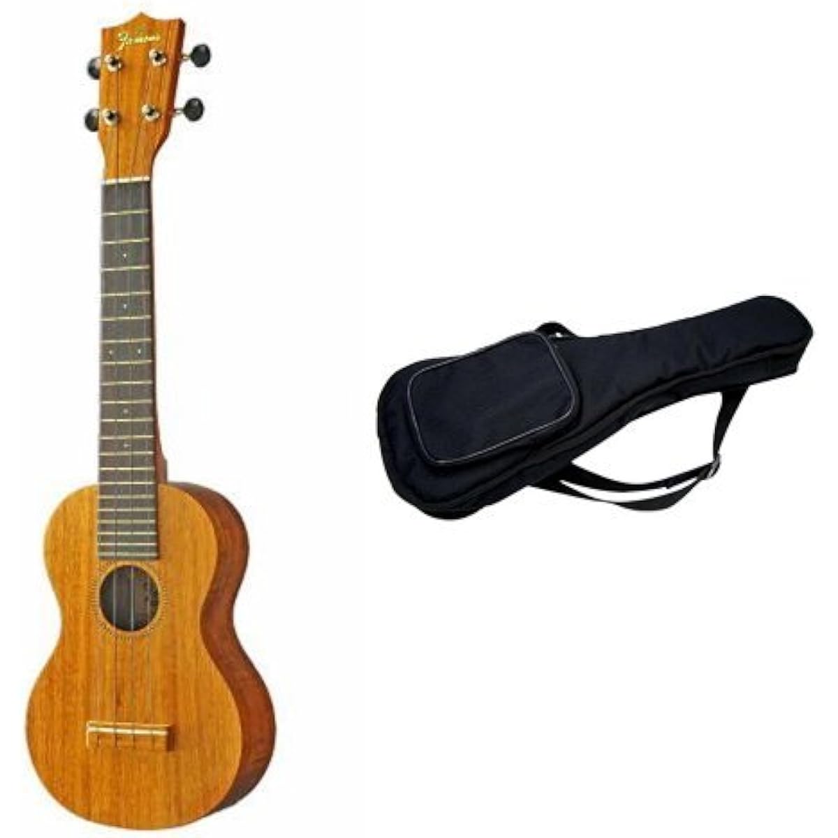 [Soft case set] Famous ukulele FLS-2G Soprano long neck