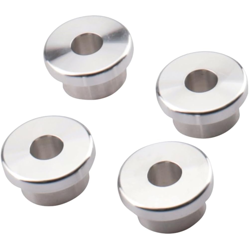 CNC Solid Billet Handlebar Riser Bushing Compatible with Harley Softail Dyna Sportster 1984-2016