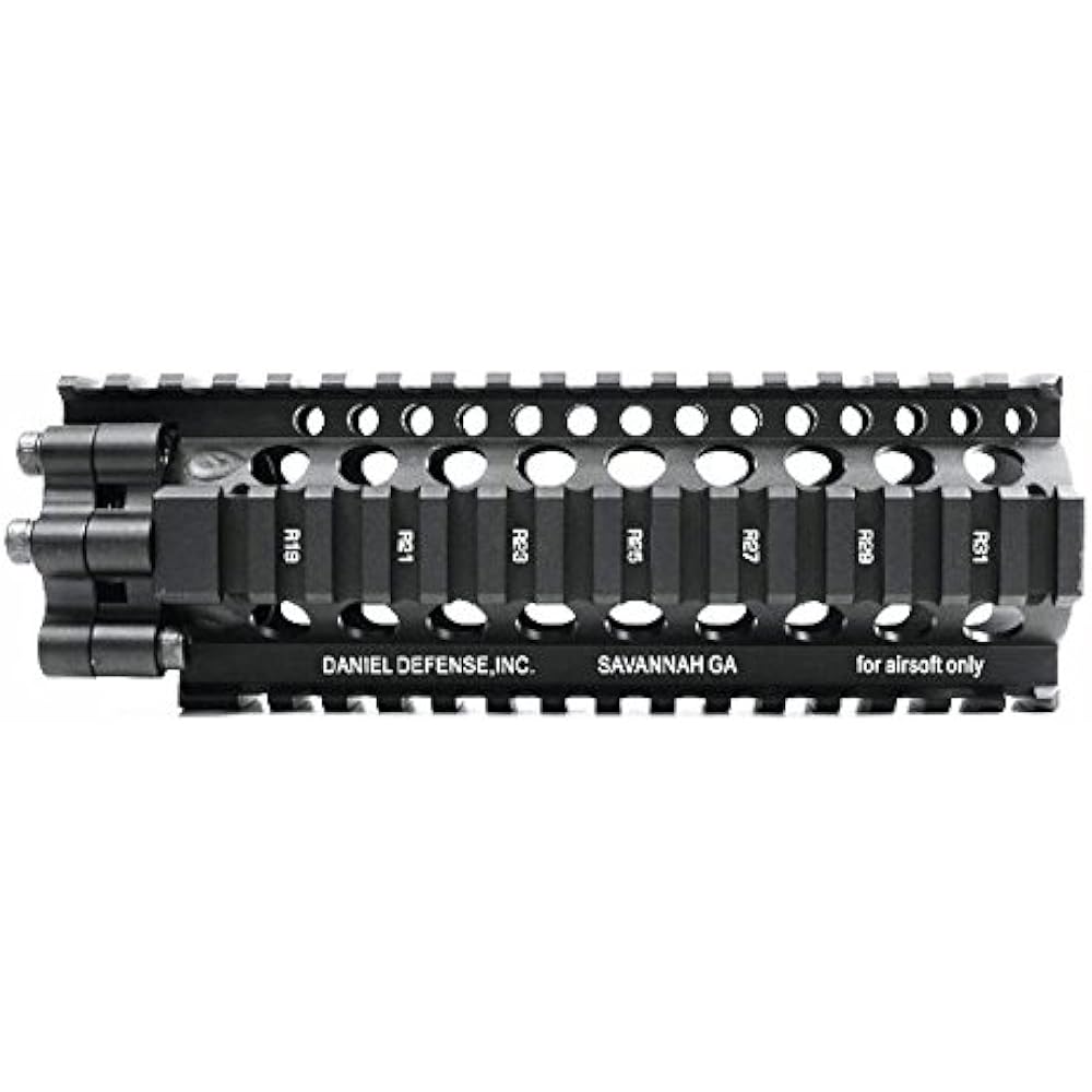Mad Bull Airsoft Daniel Defense Official AR15 Lite RAS 7" Black D01-028BK