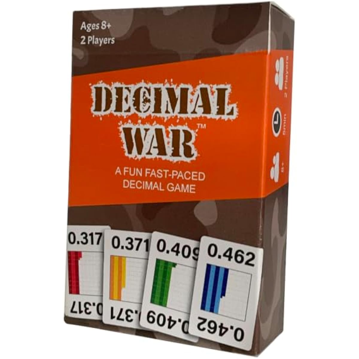 Math Magic Decimal Wars Card Game - Read and Compare Decimals