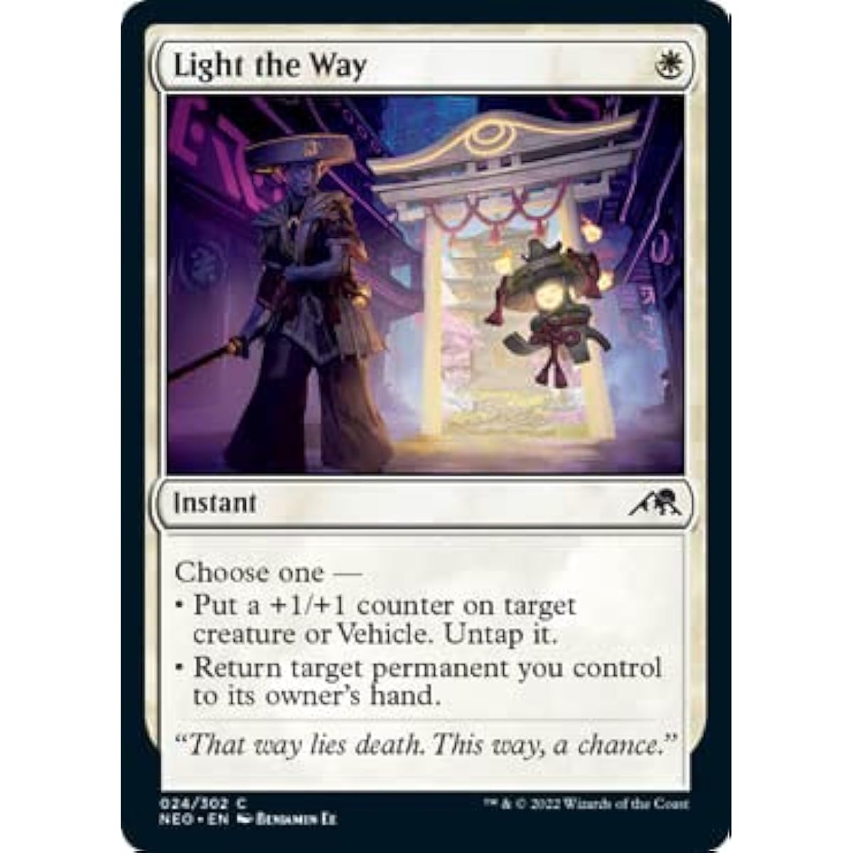 Magic: The Gathering - Right the Way (024) - Foil - Kamikawa: Neon Dynasty