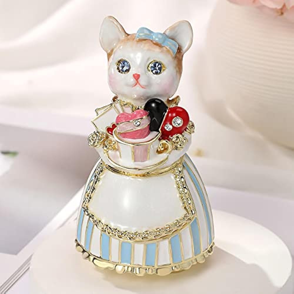 <Cat series (various colors)> Pierce (light blue)