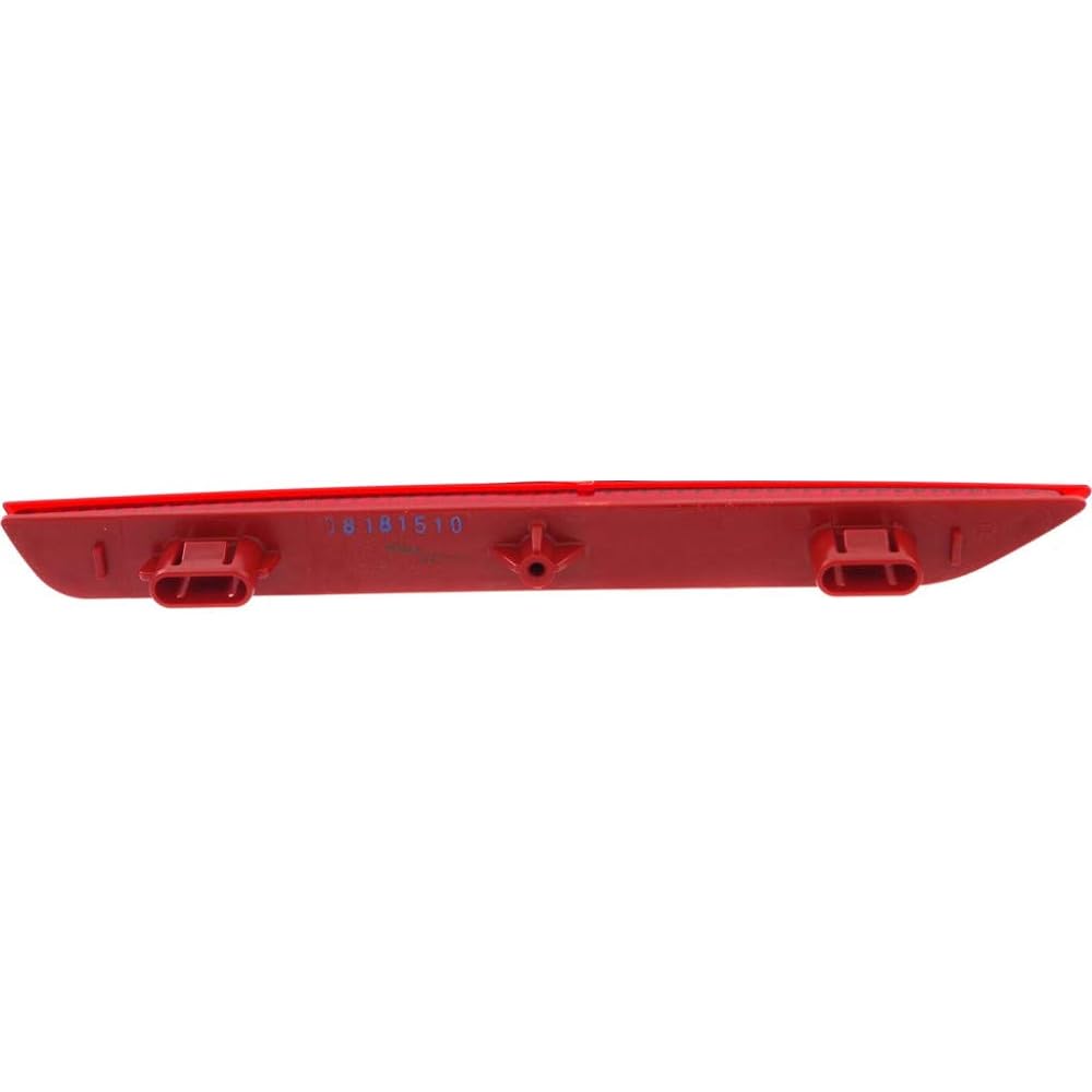 2011-2017 Honda Odyssey Pair Driver and Passenger Side Rear Bumper Reflector with CAPA Valve HO1184100 HO1185100-33555-TK8-A01 33505-TK8-A01 Replacement