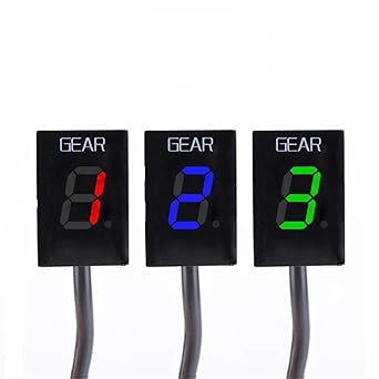 Digital Meter Display Original 1-6 Level Speed Digital Meter Gear Indicator Motorcycle Accessories Indicator Meter Display For Honda VRF750 VFR 750 1994 1995 1996 1997 Motorcycler
