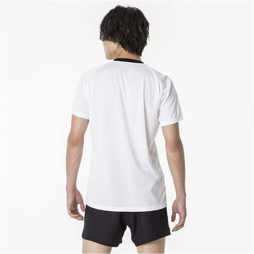 [Mizuno] Volleyball Wear FUNTAST Practice Shirt Short Sleeve Sweat Absorbent Quick Drying V2MAA102