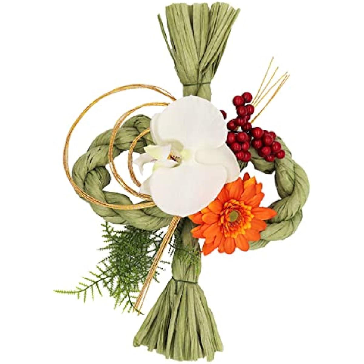 ns]■ Boxed 27cm x 27cm x 8cm ■ Entrance Door Wall Hanging Wreath Indoor Shimenawa Shimekazari Stylish Cute Modern Design Japanese Style Decoration Present Gift Kamidana Shimenawa Decoration Mini New Year New Year New Year Decorations New Year Decorations