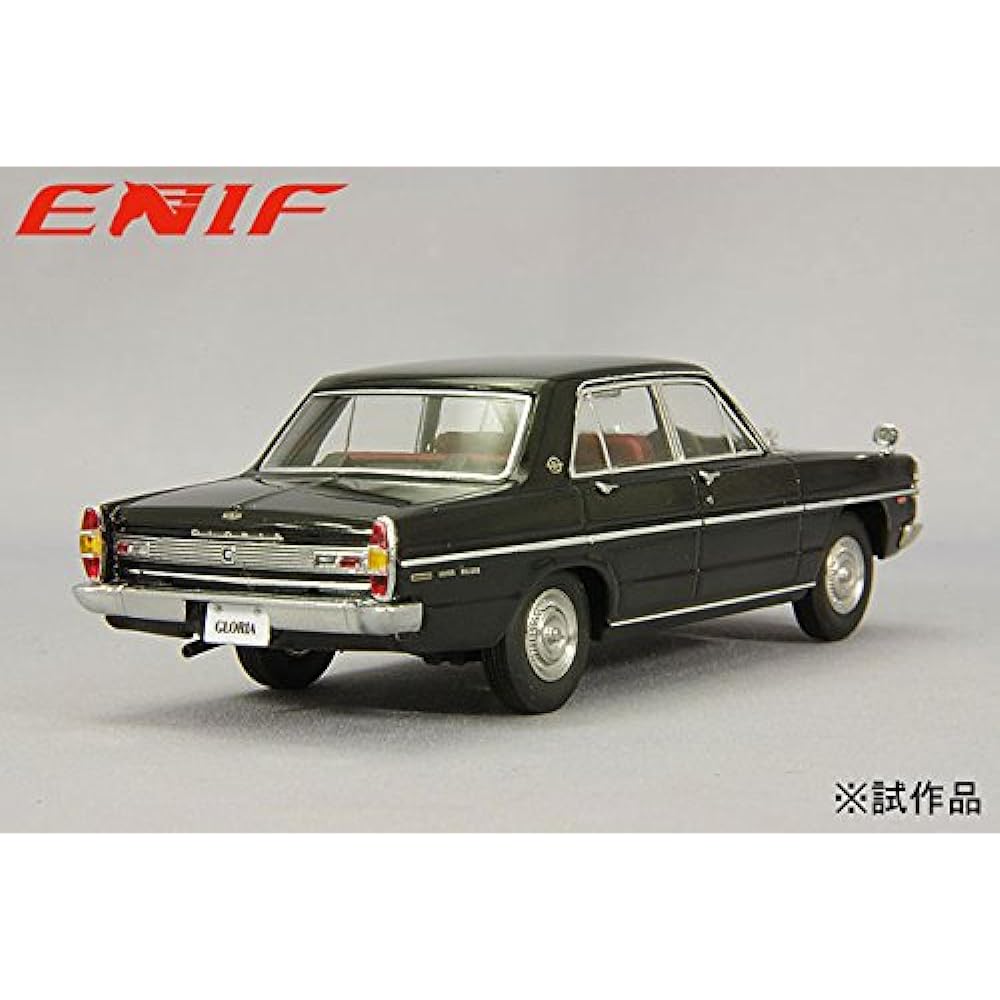 ENIF 1/43 Nissan Gloria (PA30) Super DX 1968 Black Finished Product