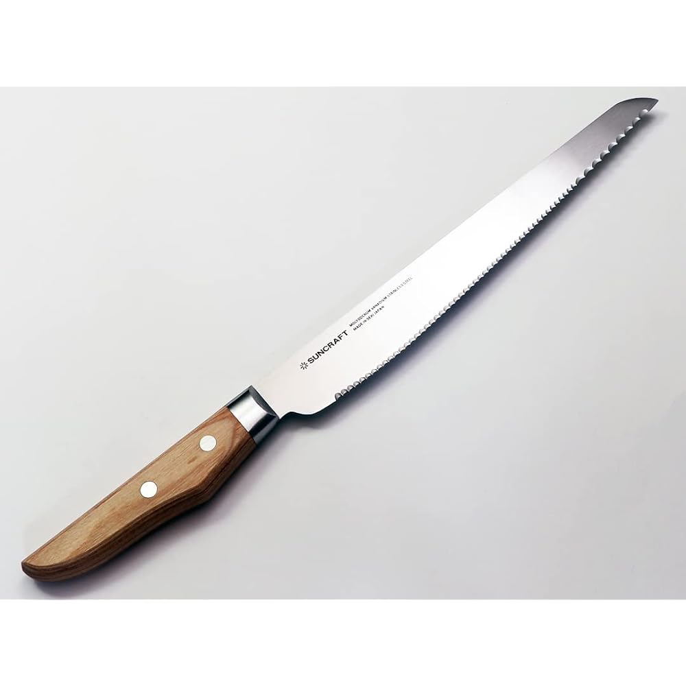 SUNCRAFT Bread Knife Seseragi MS−001