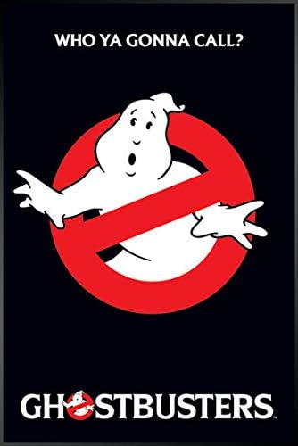 Tri-X Ghostbusters/Logo + Aluminum Frame Silver Poster (Frame Set) 92 x 61.5cm (PP-30134S)