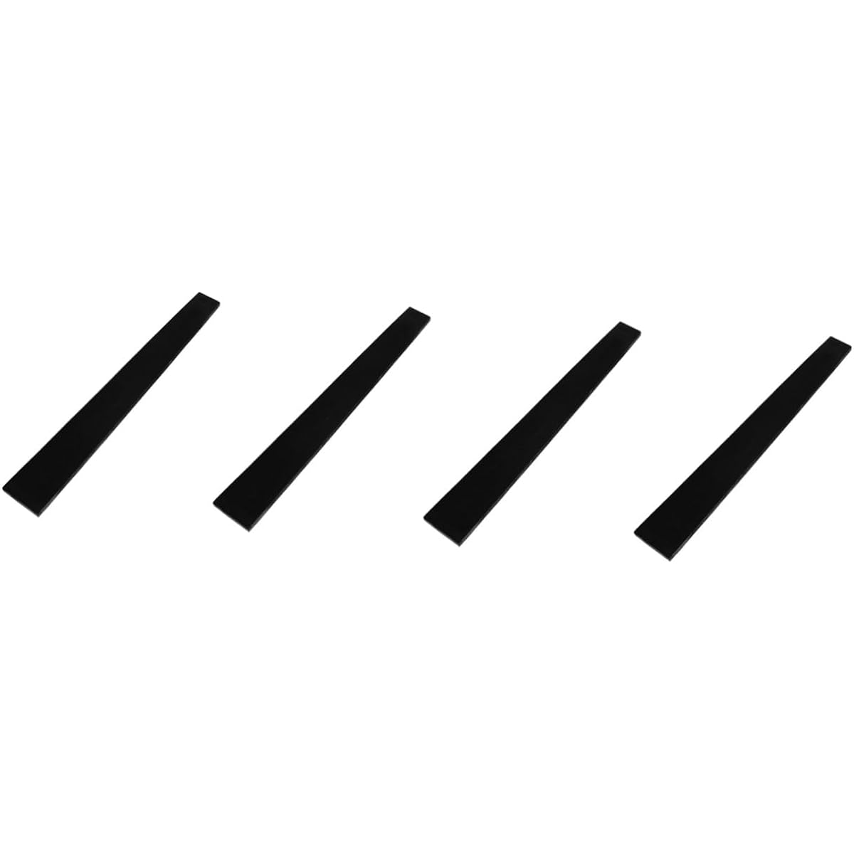 VICASKY 4pcs Guitar Black Wood Fretboard Acoustic Guitar Accessories Guitar Board Tool Guitar Repair Parts Guitar Accessories Guitar Fretboard Ebony Tools