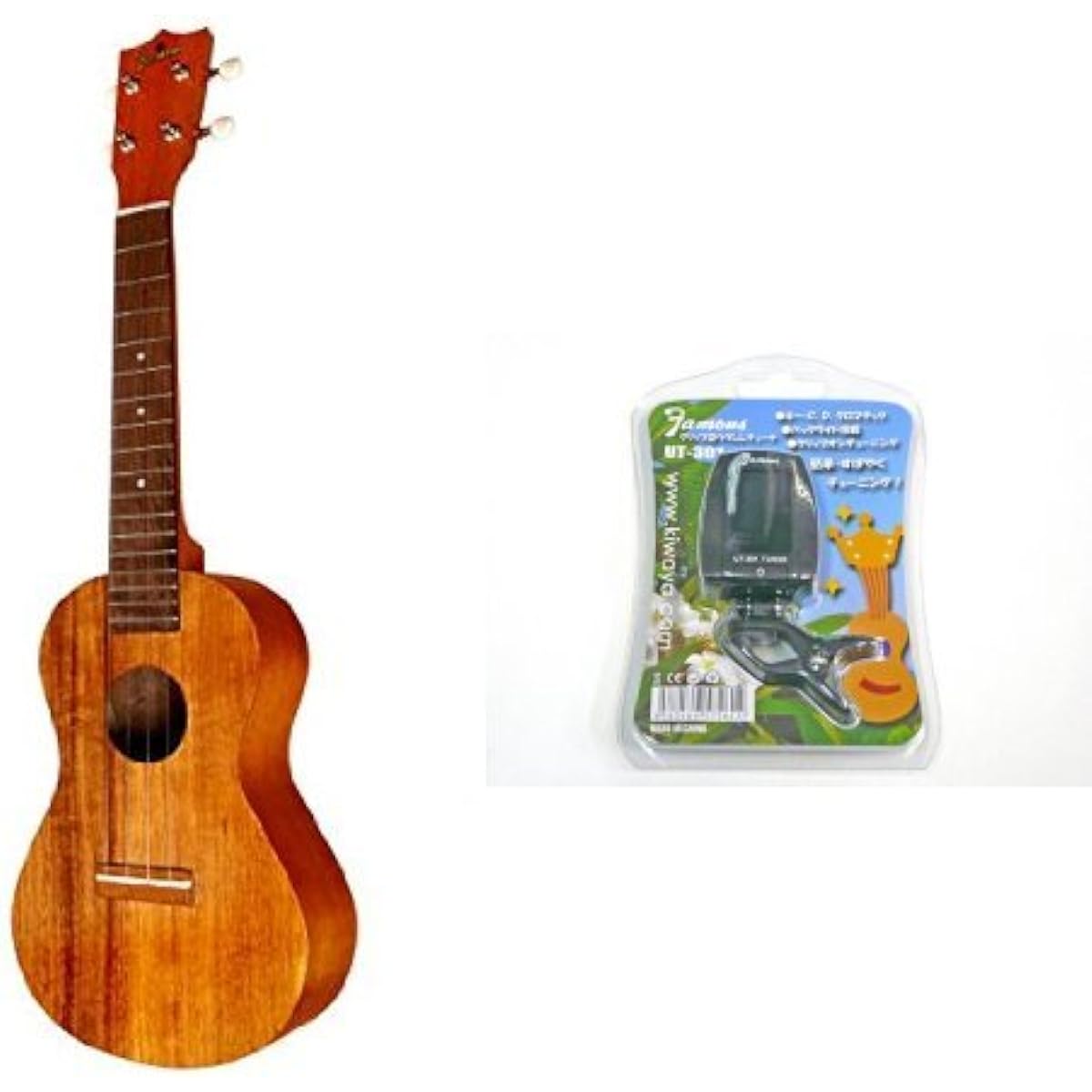 [Tuner Set] Famous Concert Ukulele