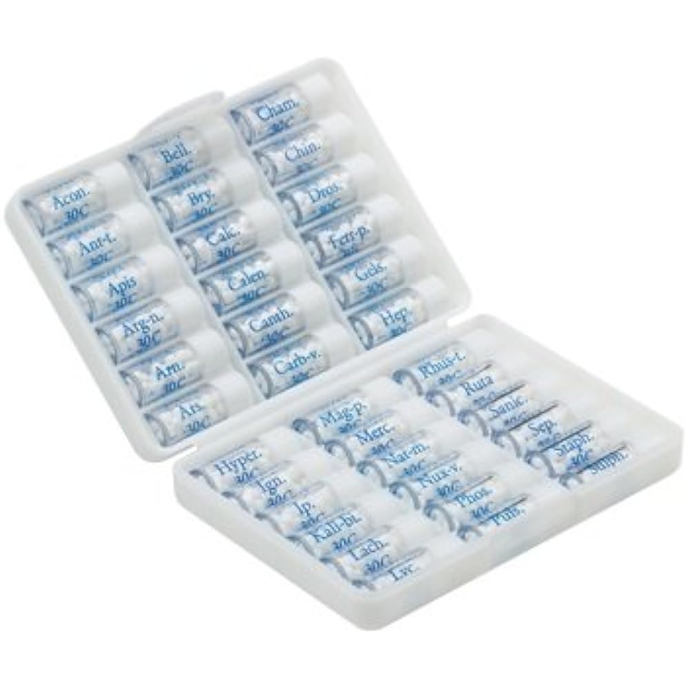 Homeopathy Japan Remedies New 36 Basic Kit