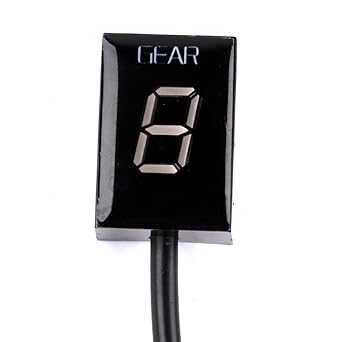 Digital Meter Display Motorcycle Gear Indicator Suzuki VL800 Intruder Volusia 2005-08 VL1500 Intruder 2005-12 VLR1800 2008-15 VL 800 1500 VLR 1800 Indicator Meter Display