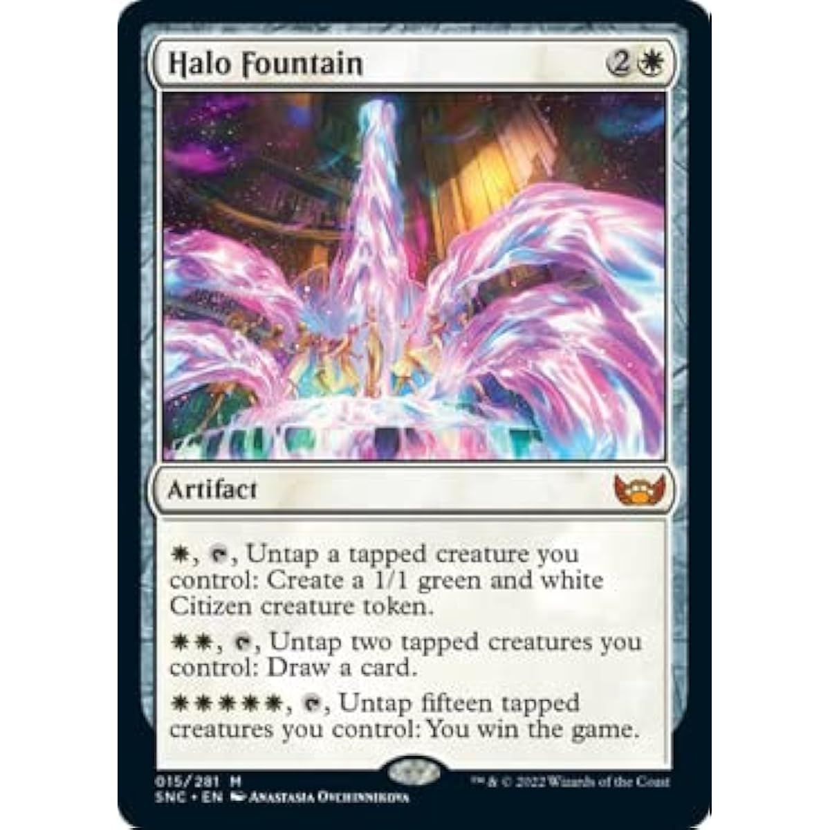 Magic: The Gathering - Halo Fountain (015) - City of New Capena
