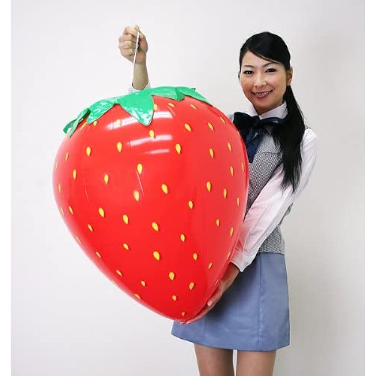 Strawberry Decoration Vinyl Air POP Balloon Strawberry H63 x W51cm / Decoration Display Spring 7345