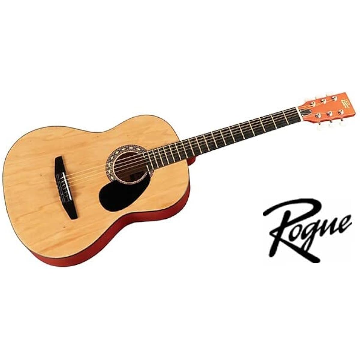 Rogue Starter Acoustic Guitar Matte Natural Mini Acoustic Guitar