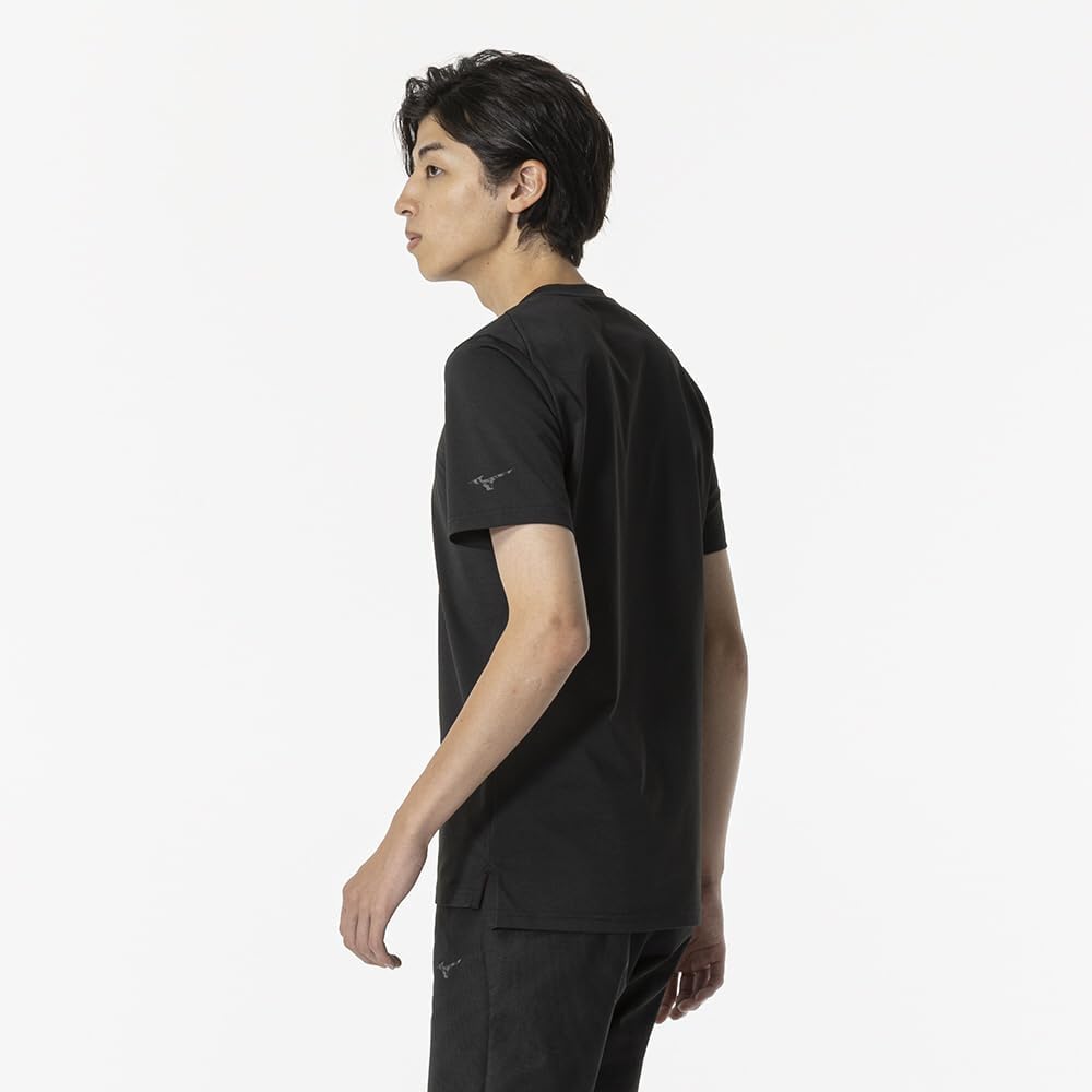 [Mizuno] Training Wear, Soft Dry, Short Sleeve T-Shirt, Sweat Absorbent, Quick Drying, UPF50+ 32MAB026 Men's