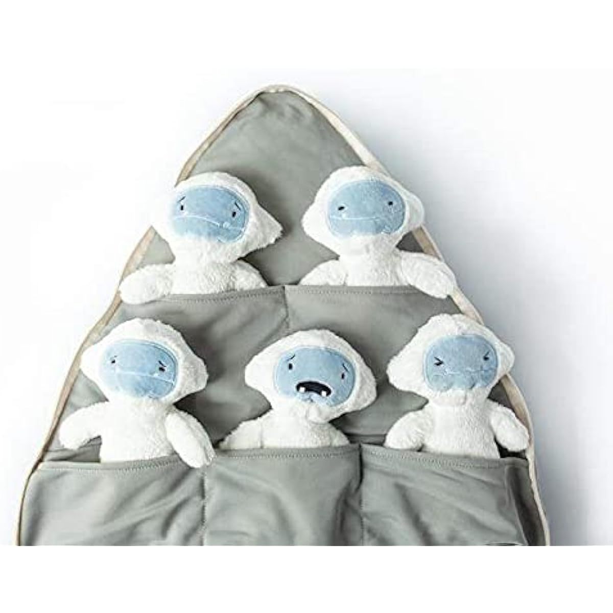 Slumberkins The Feels Set – 5 Mini Feels Plush Interactive Storybook & Slumberkins Mountain Pillow for Easy Storage – Social Emotional Tools Ages 0+