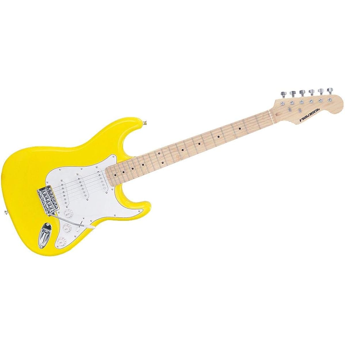 PLAYTECH Electric Guitar ST250 Maple Yellow